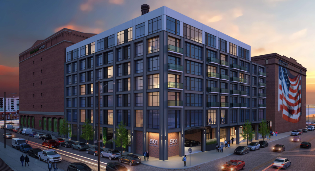 501 North Front Street Rendering