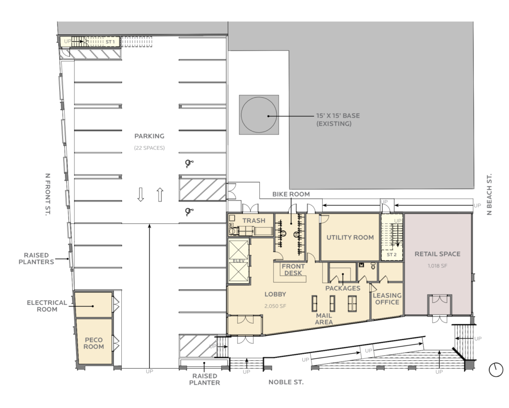 501 North Front Street Floor Plan