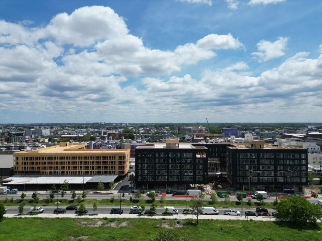 American Street Construction Progress